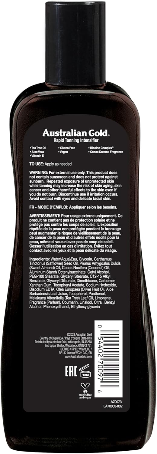 Thumbnail 1 de Australian Gold Rapid Tanning Intensifier Lotion (250 ml) für schnell intensivere Bräune