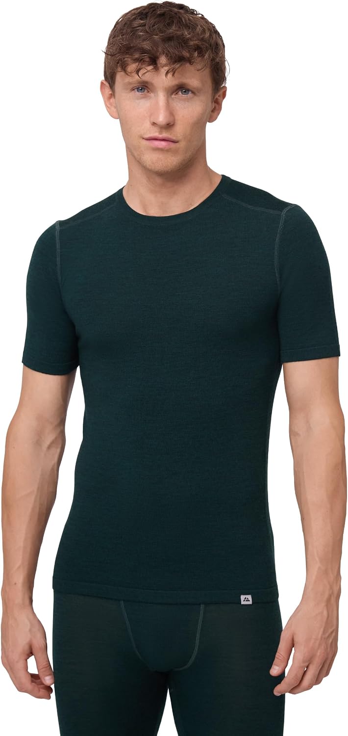 Thumbnail 6 de DANISH ENDURANCE T-shirt couche de base en laine mérinos (manches courtes) pour homme