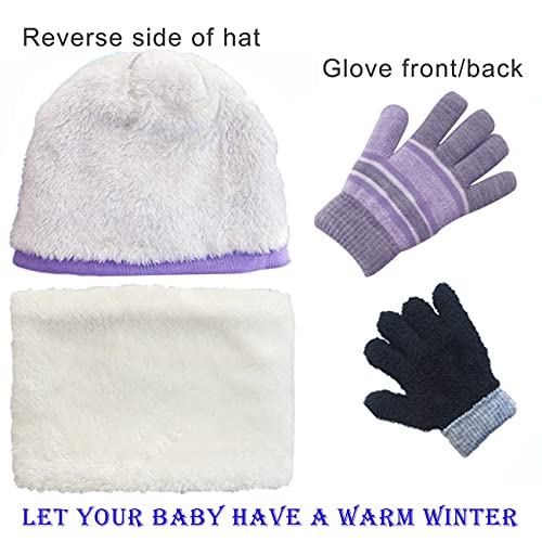 Thumbnail 3 de JFAN 3 en 1 chapeau bonnet gants enfant 🌬