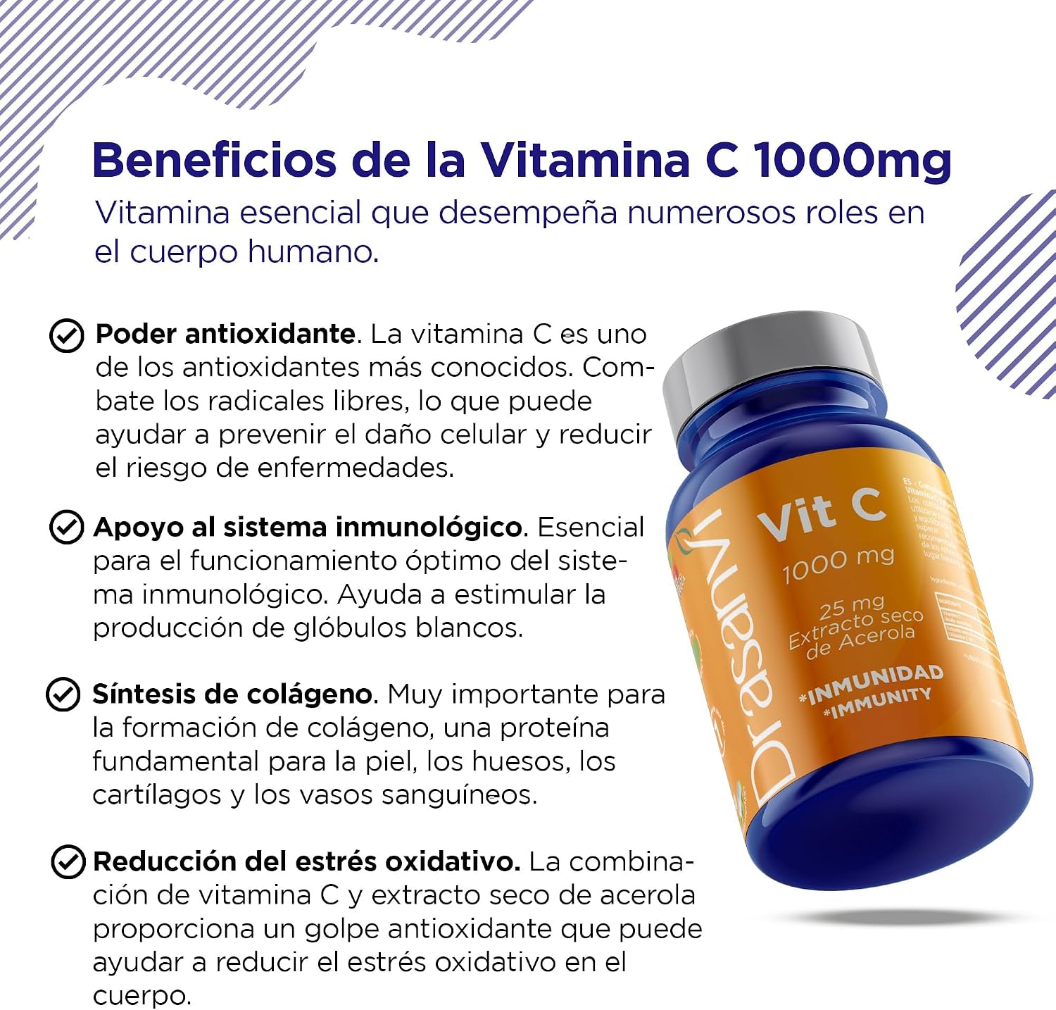 Thumbnail 5 de Drasanvi Vitamina C 1000 mg 60 cápsulas