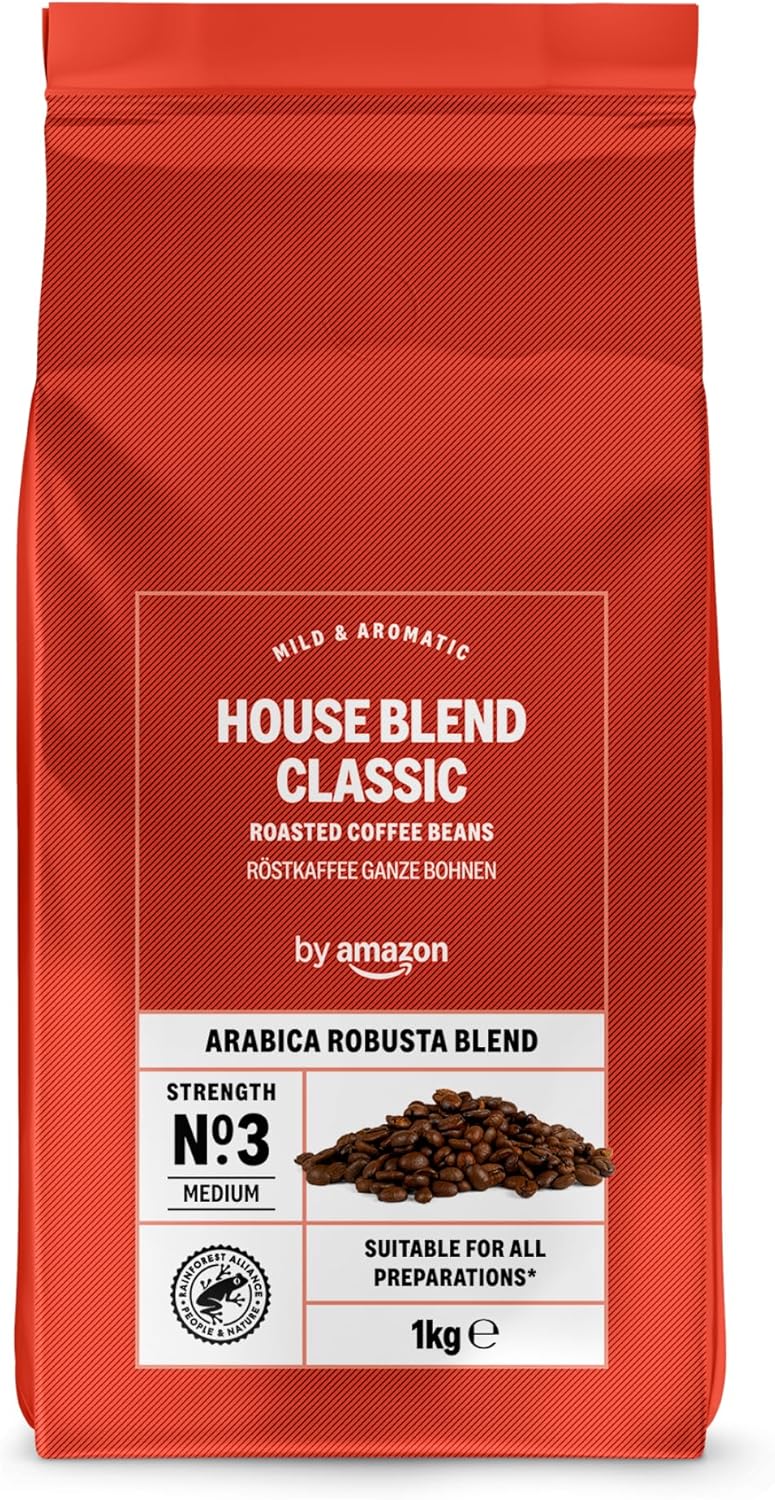 Thumbnail 6 de By Amazon Decaff 100% Arabica Intensità 2 – Delicato, 1 kg: caffè decaffeinato in grani, compatibile con macchine da caffè