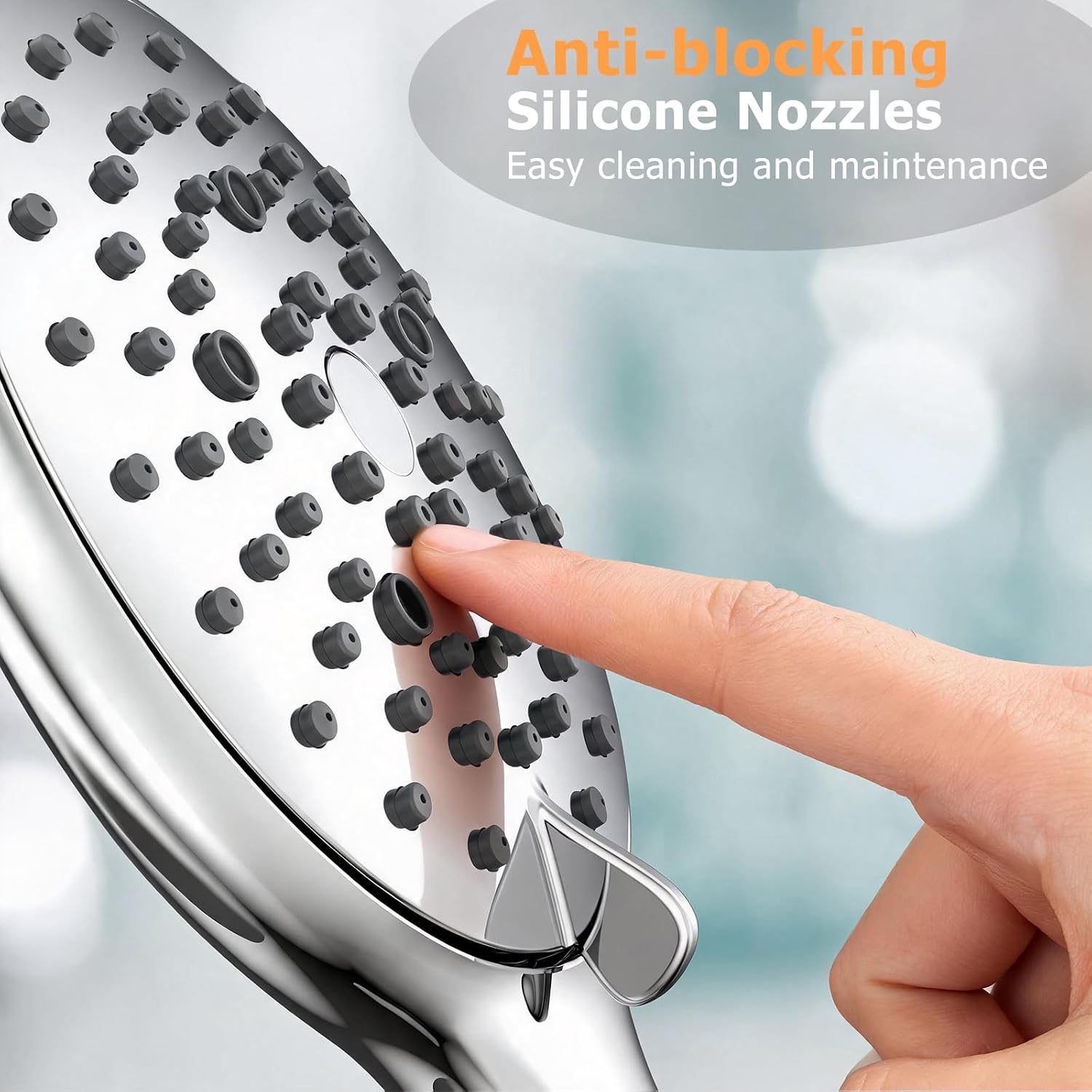 Detalle de FEELSO Handheld Showerhead, 5-Mode