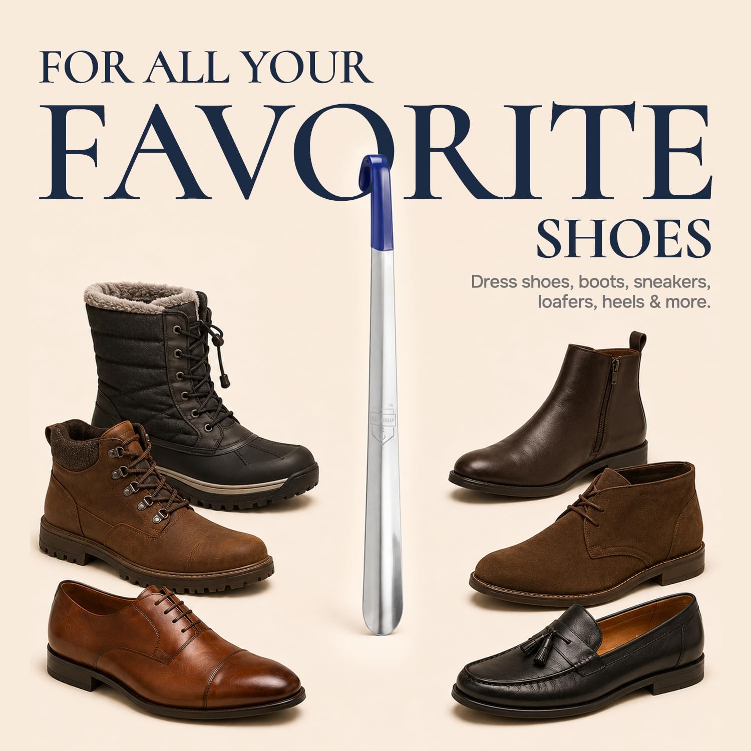 Detalle de Long Handle Shoe Horn 1.8mm 👞