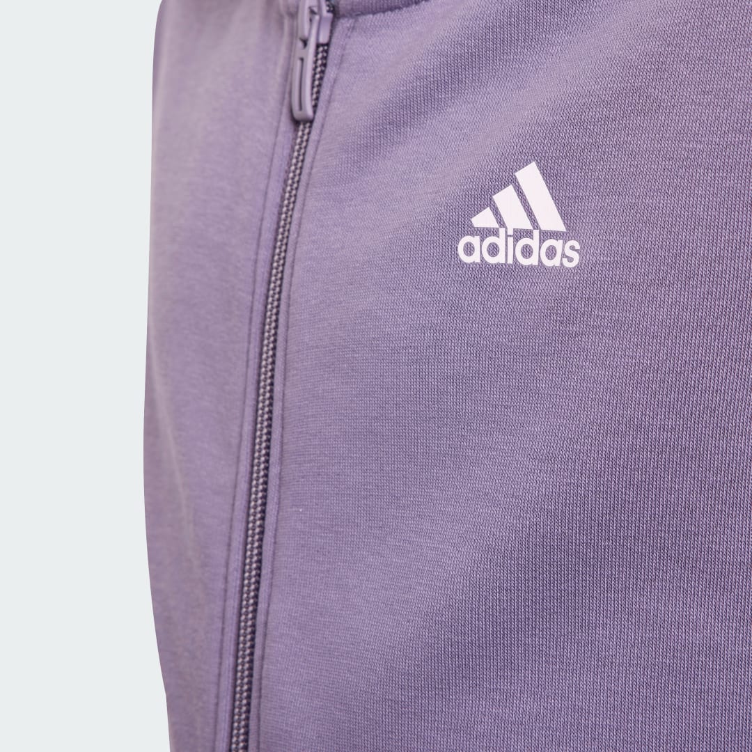 Detalle de Chaqueta con capucha Essentials Linear Logo de Adidas