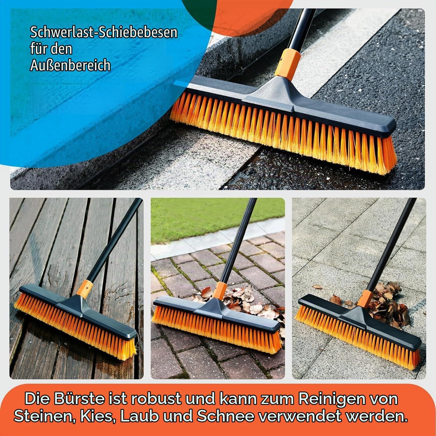 Thumbnail 3 de CLEANHOME Straßenbesen 168 cm