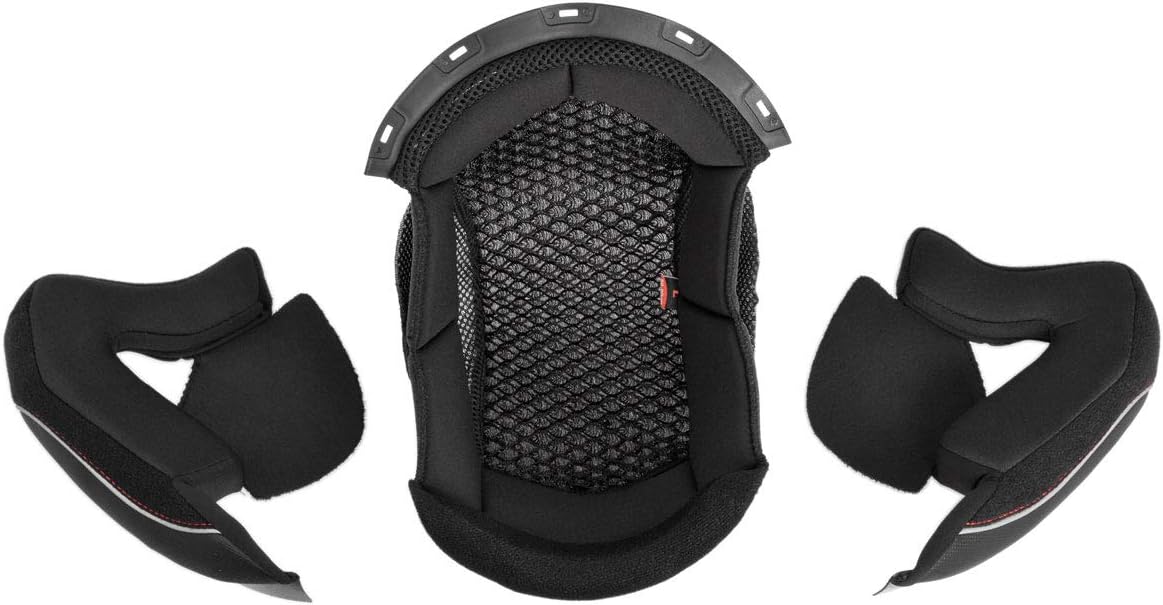 Detalle de コミネ HK-172用 バイクヘルメット交換用インナーパッド ブラック L
