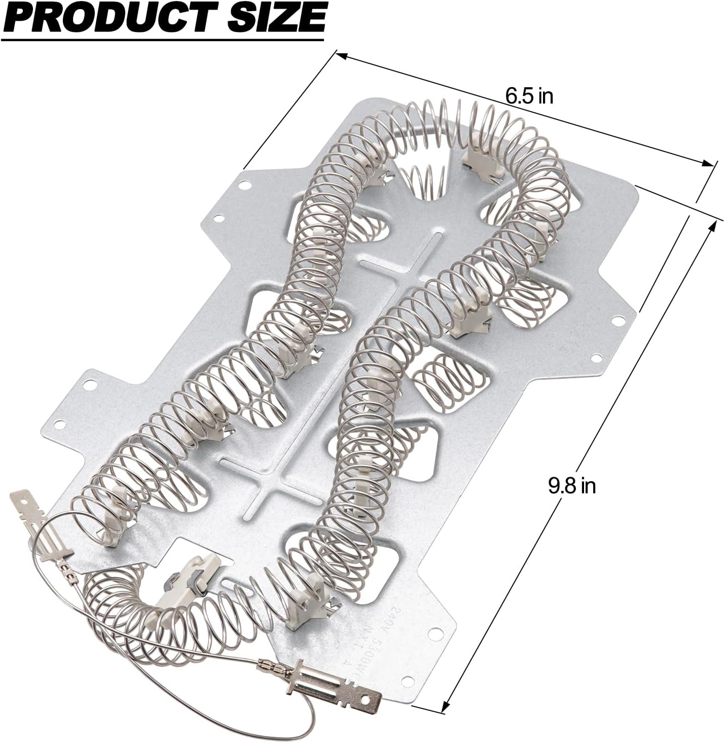 Detalle 1 de Siwdoy DV45H7000EP/A3 DV45H7000EW/A2 Dryer Heating Element Kit, 5300W