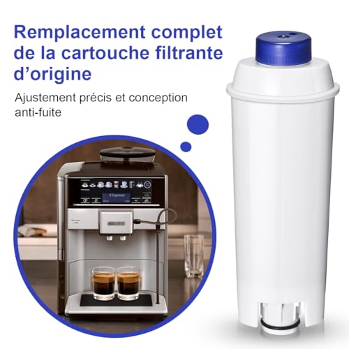 Detalle de Adoucisseur de filtre à eau FILSWA compatible Delonghi ECAM – lot économique