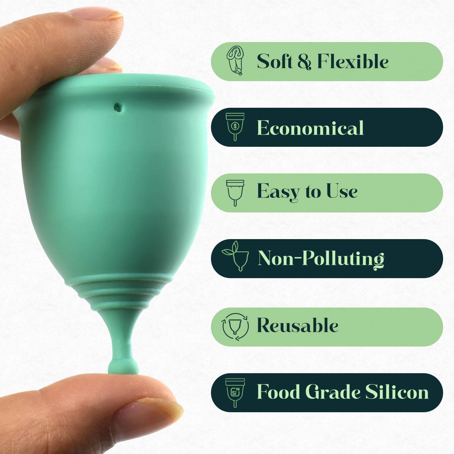 Thumbnail 6 de Shordy Menstrual Cups Pack of 2 🚺