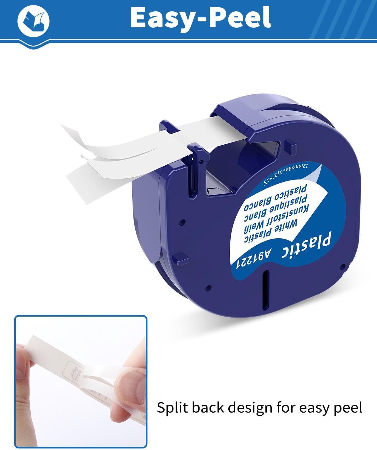 Thumbnail 2 de Aken A91221 Beschriftungsband 12 mm 🏷️