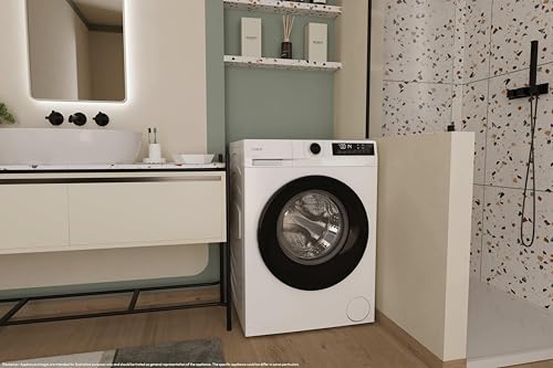 Detalle de Candy ProWash 300 Lavatrice Slim 7 Kg – Classe A-15%, 1200 Giri, Bianca