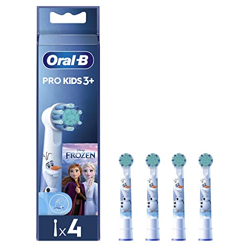 Detalle de Oral-B Brossettes de Rechange Pro Kids – Reine des Neiges, Lot de 4