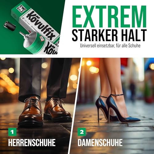 Detalle de Langlauf Schuhbedarf Kövulfix Rekord Schuhkleber, 120 g, wasserfest und flexibel