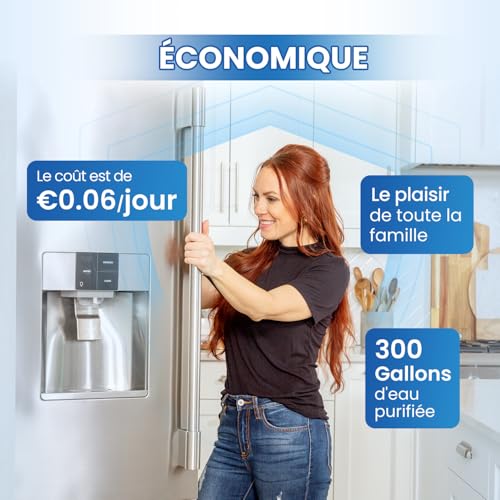 Thumbnail 6 de GOLDEN ICEPURE RWF1100A – 3 filtres à eau pour réfrigérateur, compatible avec Samsung Aqua Pure Plus et autres références