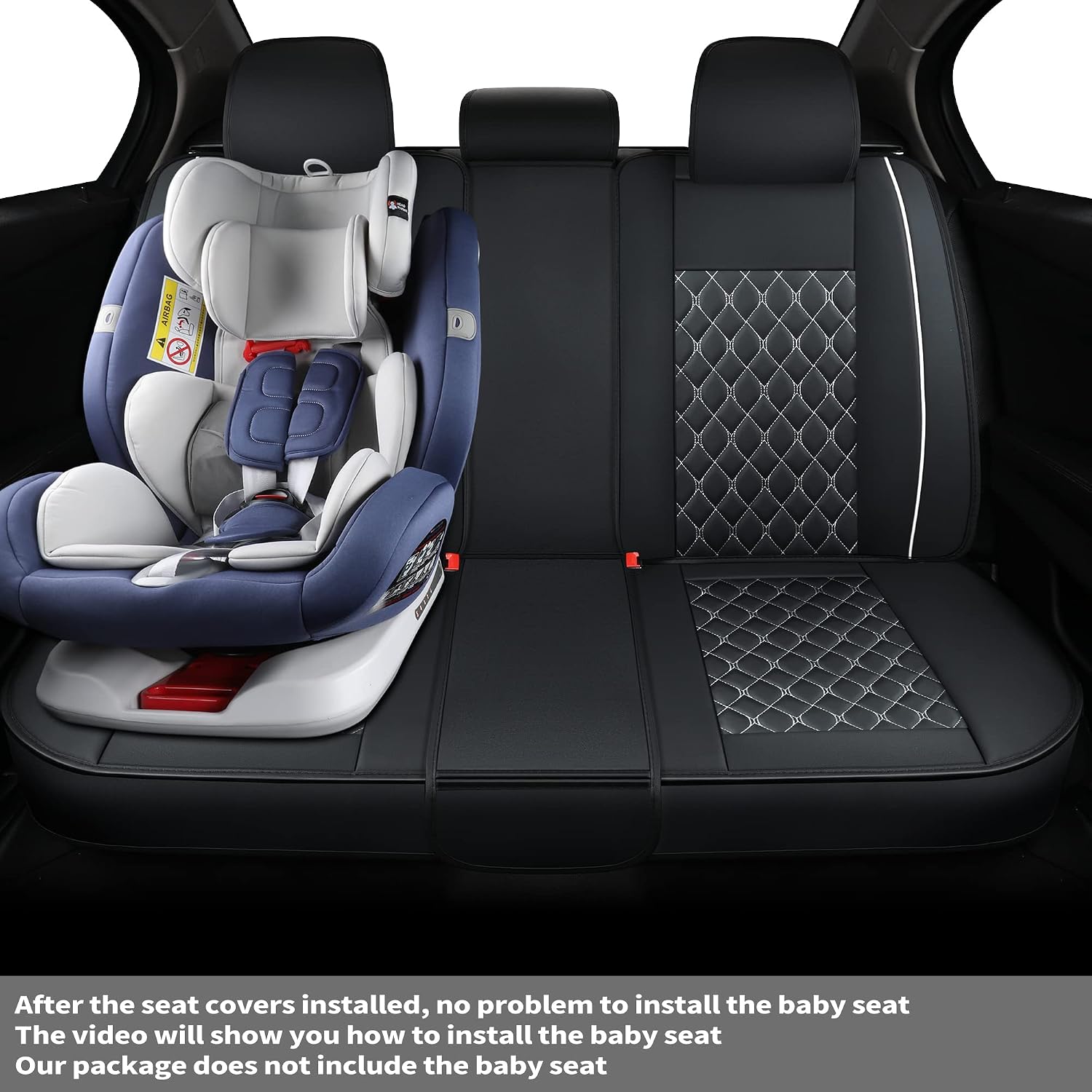 Thumbnail 5 de Vankerful Car Back Seat Covers Universal Fit