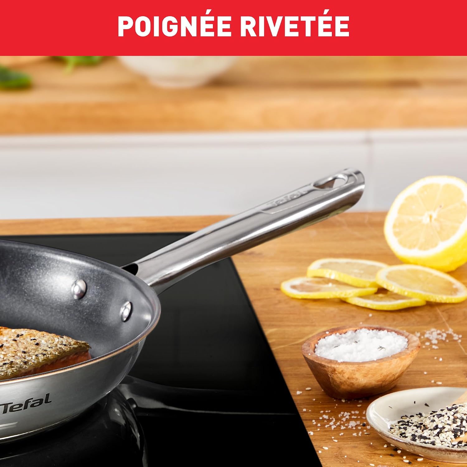 Thumbnail 5 de Tefal Duetto On, poêle 28 cm, inox, 10 ans