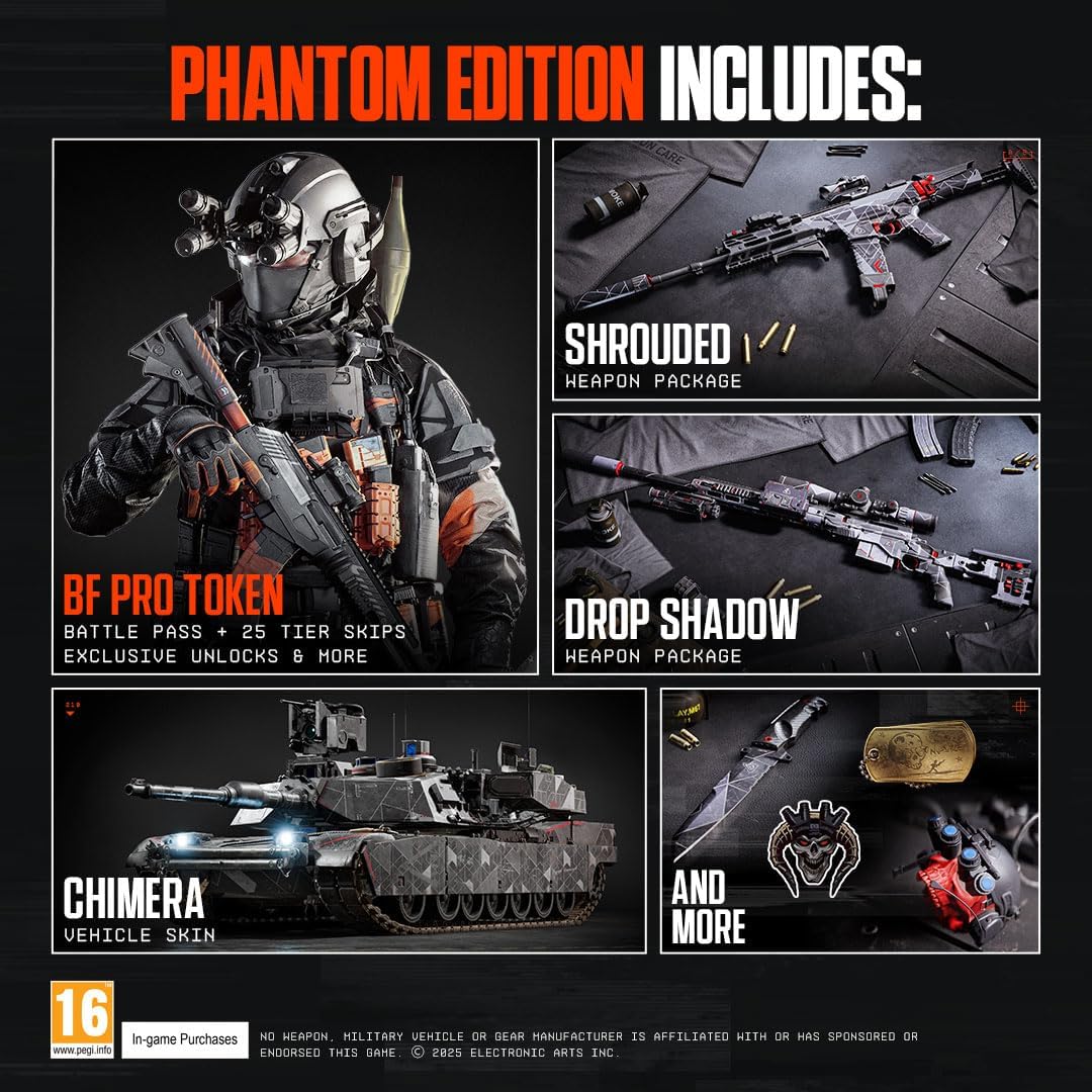 Detalle de Battlefield 6 Phantom Edition PS5