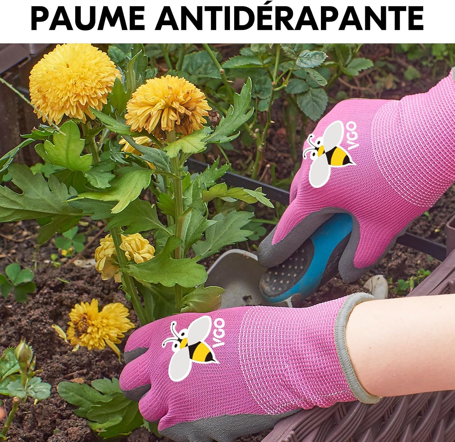 Thumbnail 3 de Vgo RB6013-KID gants de jardinage enfants 7–9 ans