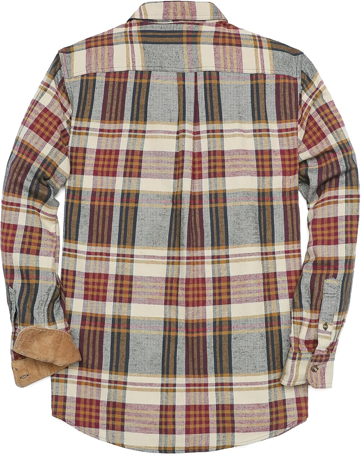 Thumbnail 1 de Dubinik Herren Flanellhemd kariert mit Brusttasche – Langarm Casual Button Down (Regular Fit)