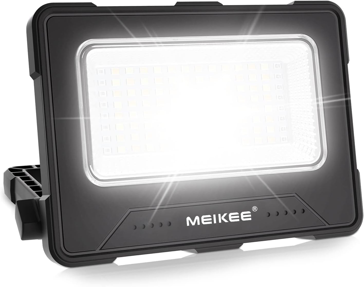 Detalle de MEIKEE FLC060 led-werklamp, 10.000 mAh, 4 lichtmodi en USB- en zonne-oplading