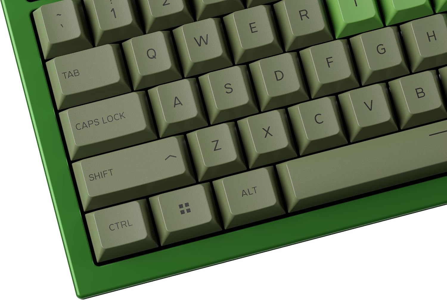 Detalle de Glorious GPBT-Keycaps 115x Cherry-Profil – PBT, robust, lesbarer Schriftzug, ISO/US Layouts