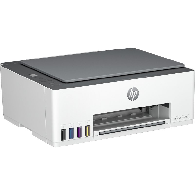Detalle de HP Smart Tank 5105: Impresora multifunción color con WiFi para uso diario y ahorro