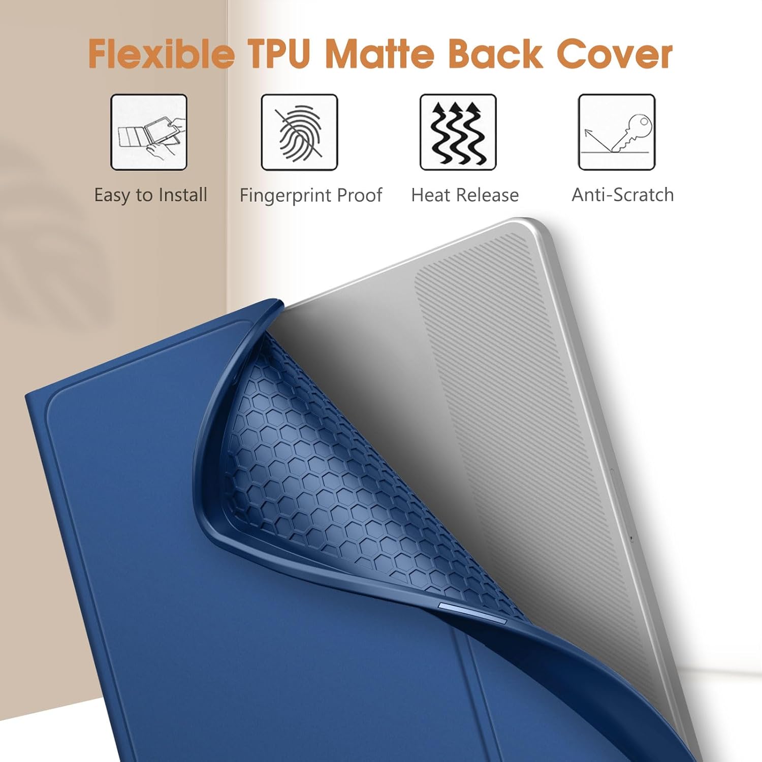 Thumbnail 5 de FINTIE Clavier AZERTY sans fil Bluetooth pour Lenovo Idea Tab 11 (2025) TB336FU/TB336ZU