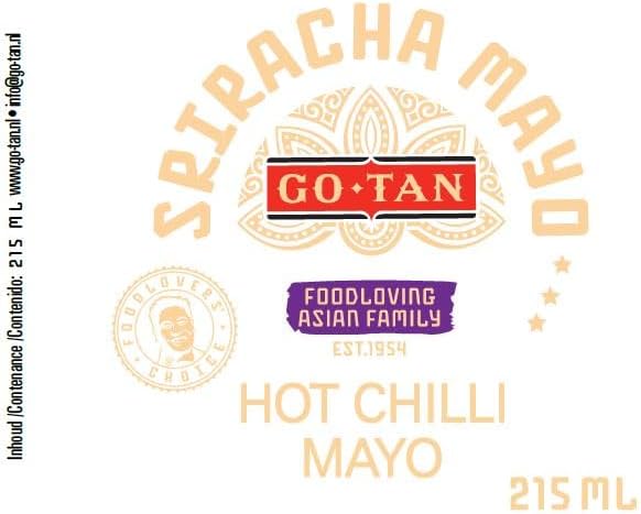 Detalle 2 de Go-Tan Salsa Sriracha Mayo Cremosa 500ml 🌶