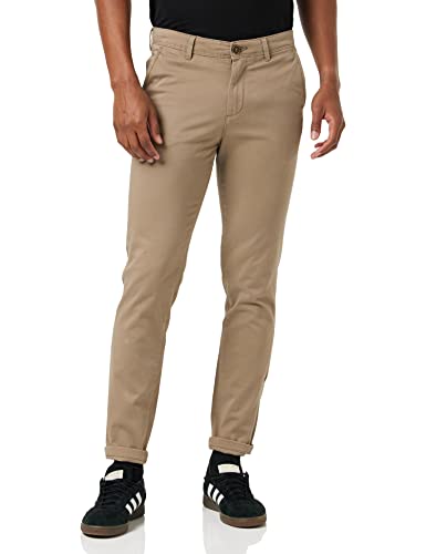 Detalle de JACK & JONES Jjimarco Jjbowie Sa Pantalones beige 30W 32L para hombre