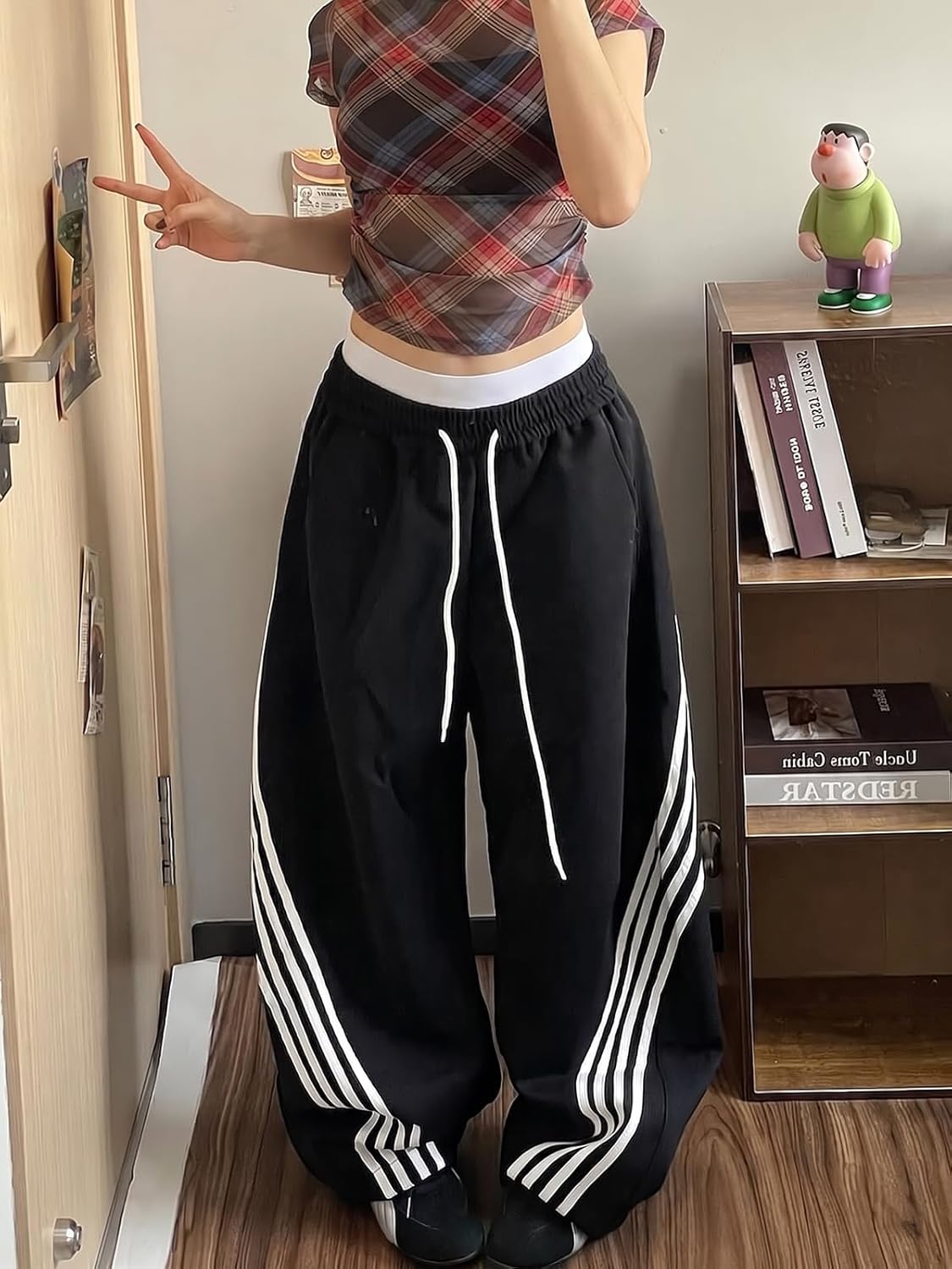 Detalle 2 de EMMIOL Women’s Y2K Baggy Sweatpants