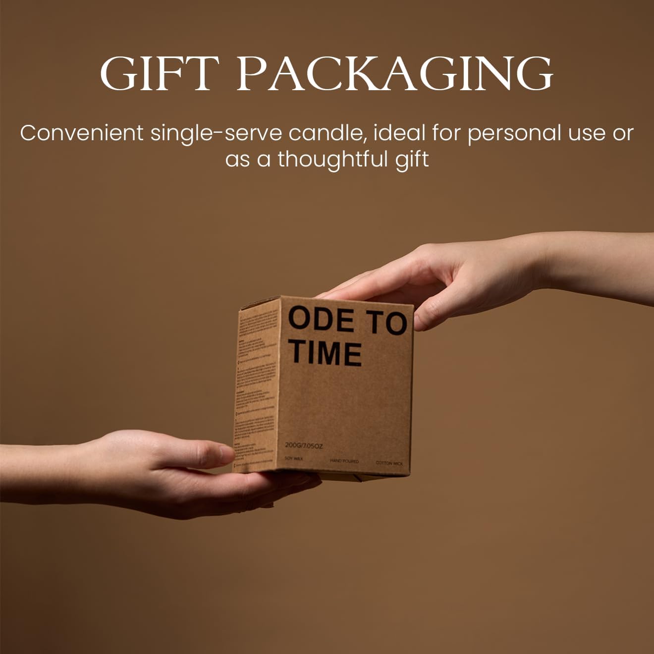 Thumbnail 6 de M&SENSE scented candles gift set for women, 200g natural soy wax candle (Oceanic Breeze)