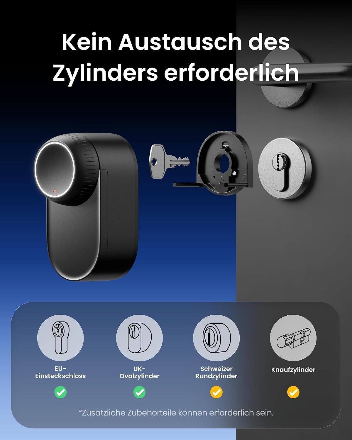 Detalle de SwitchBot Smart Lock Ultra Vision WLAN