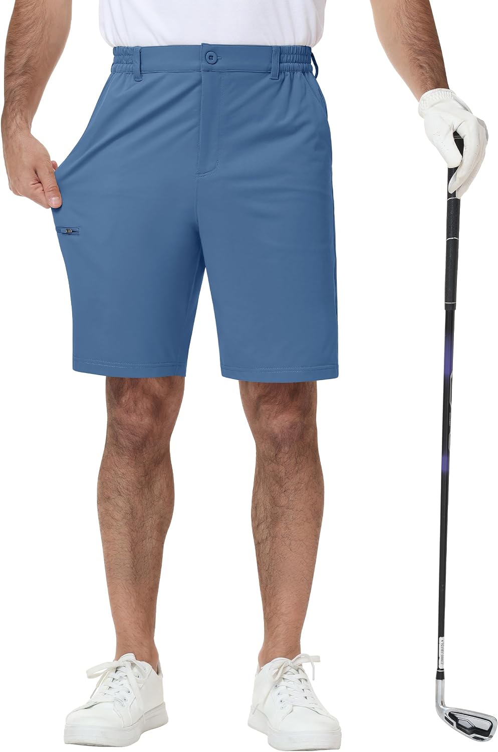 Detalle de Satankud Men's Golf Shorts 9-Inch