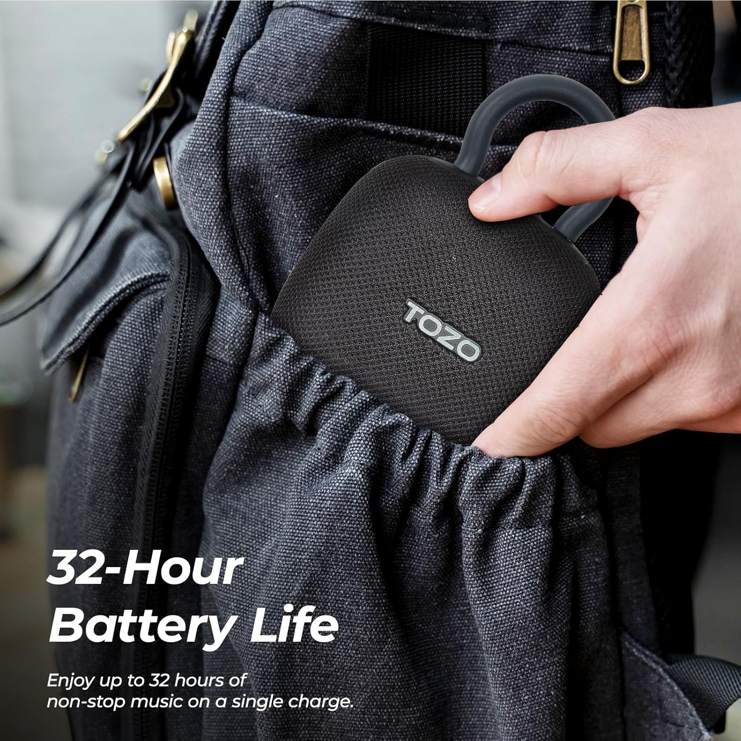 Detalle 2 de TOZO PE1 Portable Bluetooth Speaker 32H