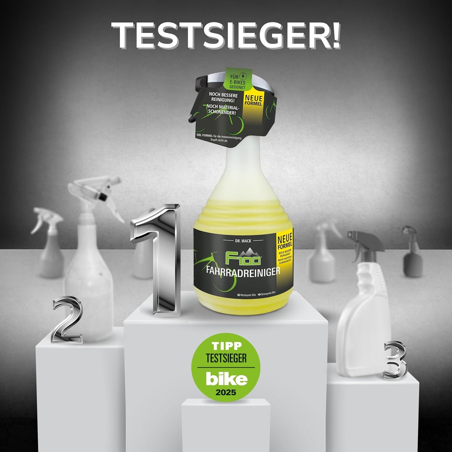 Thumbnail 1 de DR. WACK F100 Fahrradreiniger 750 ml – schonende Reinigungsformel für alle Fahrradtypen