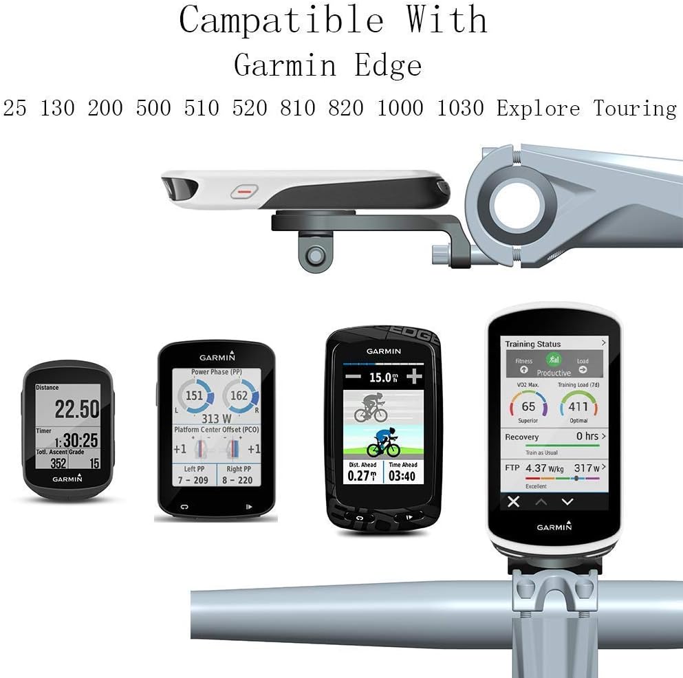 Thumbnail 4 de Panmout Extended Out-Front-Halterung: Bike-Lenkerhalterung für Garmin Edge & NiteRider/Sports-Aktion-Cam Adapter