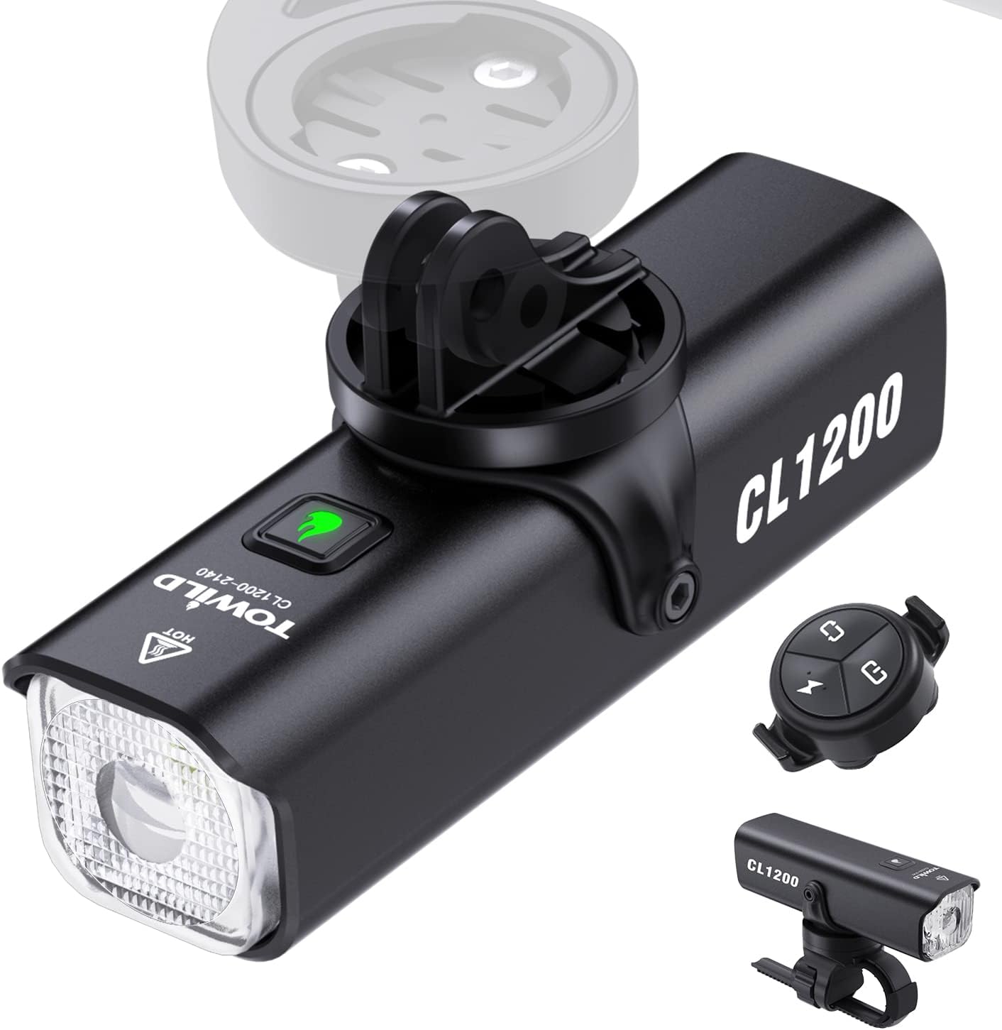 Detalle de Towild CL1200 Luce Bici 1200 lm