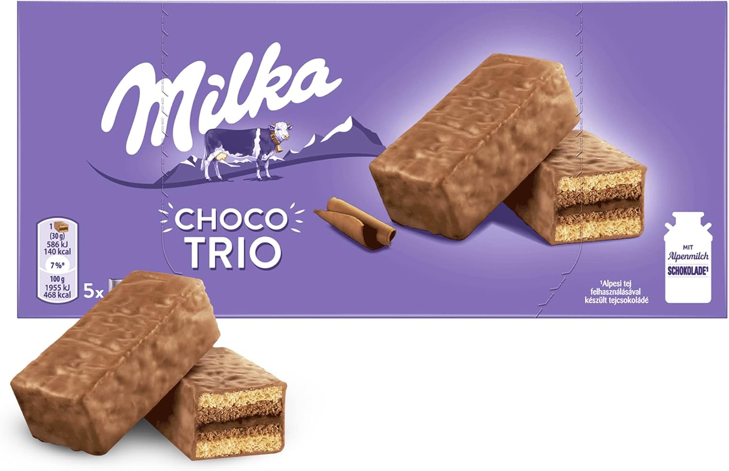Thumbnail 4 de Milka Choco Trio: Bizcocho de Cacao y Chocolate 🍫
