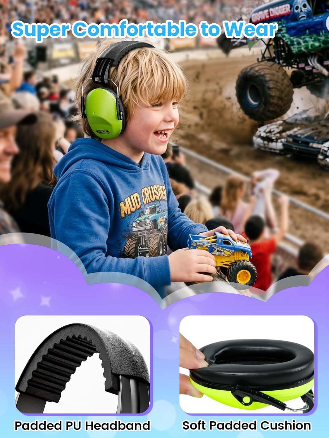 Thumbnail 2 de Dr.meter Ear Defenders SNR 27.4 dB for Kids