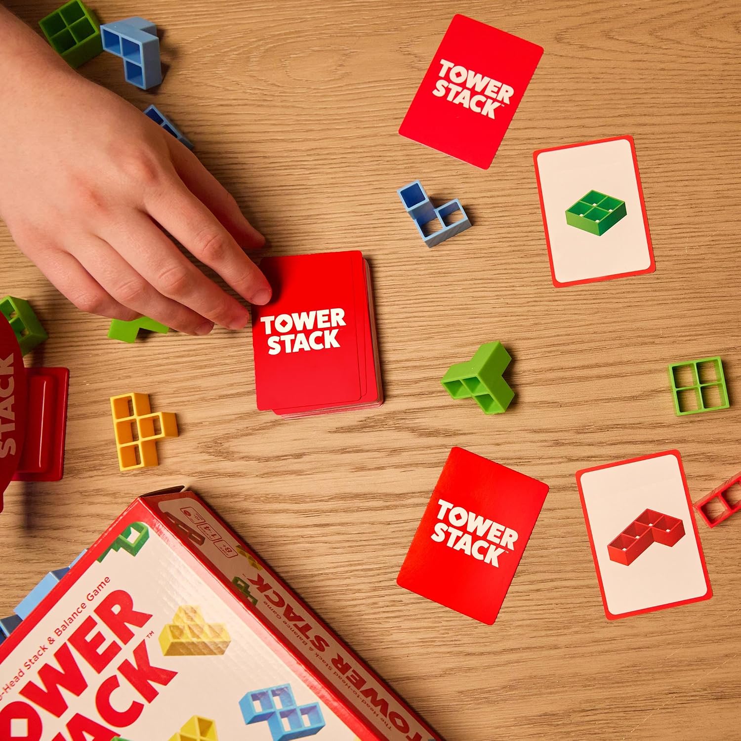 Detalle de Relatable Tower Stack stacking game 24 blocks 🎲