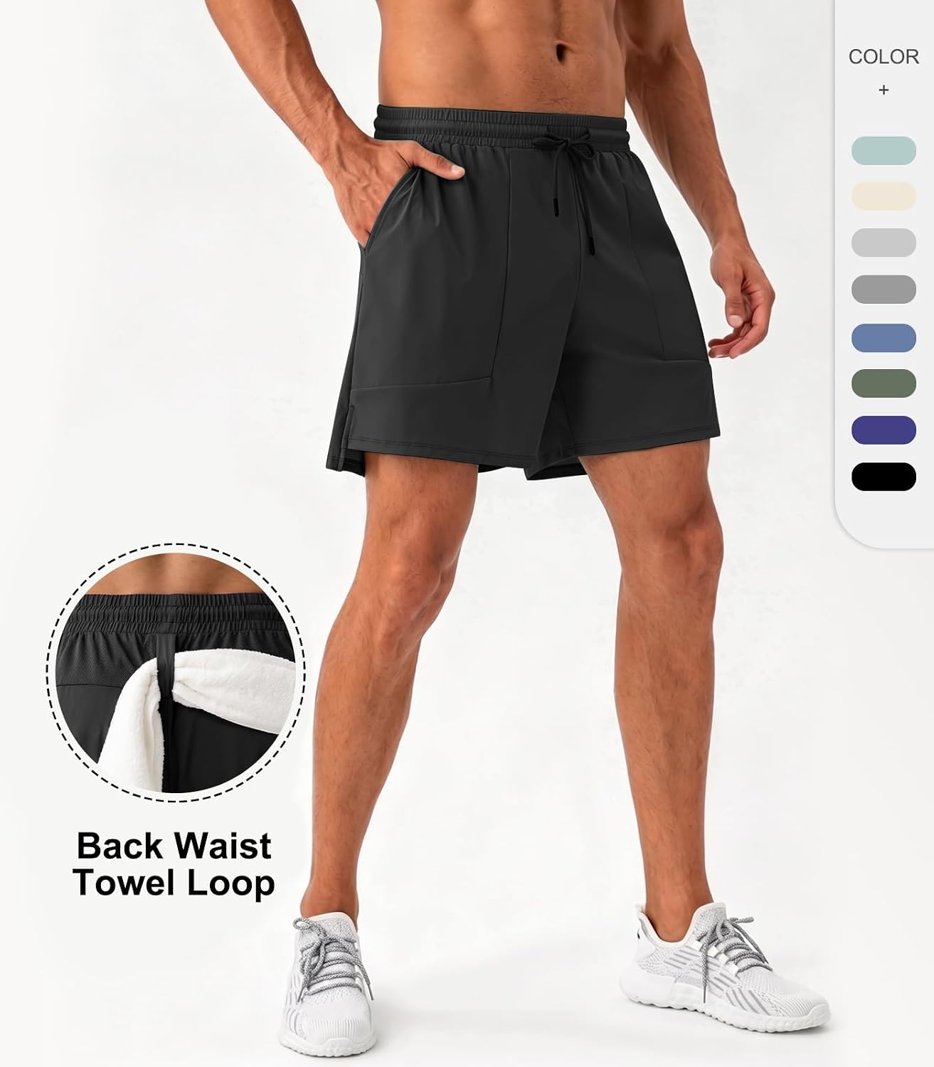 Detalle 2 de Surenow Men's Running Shorts
