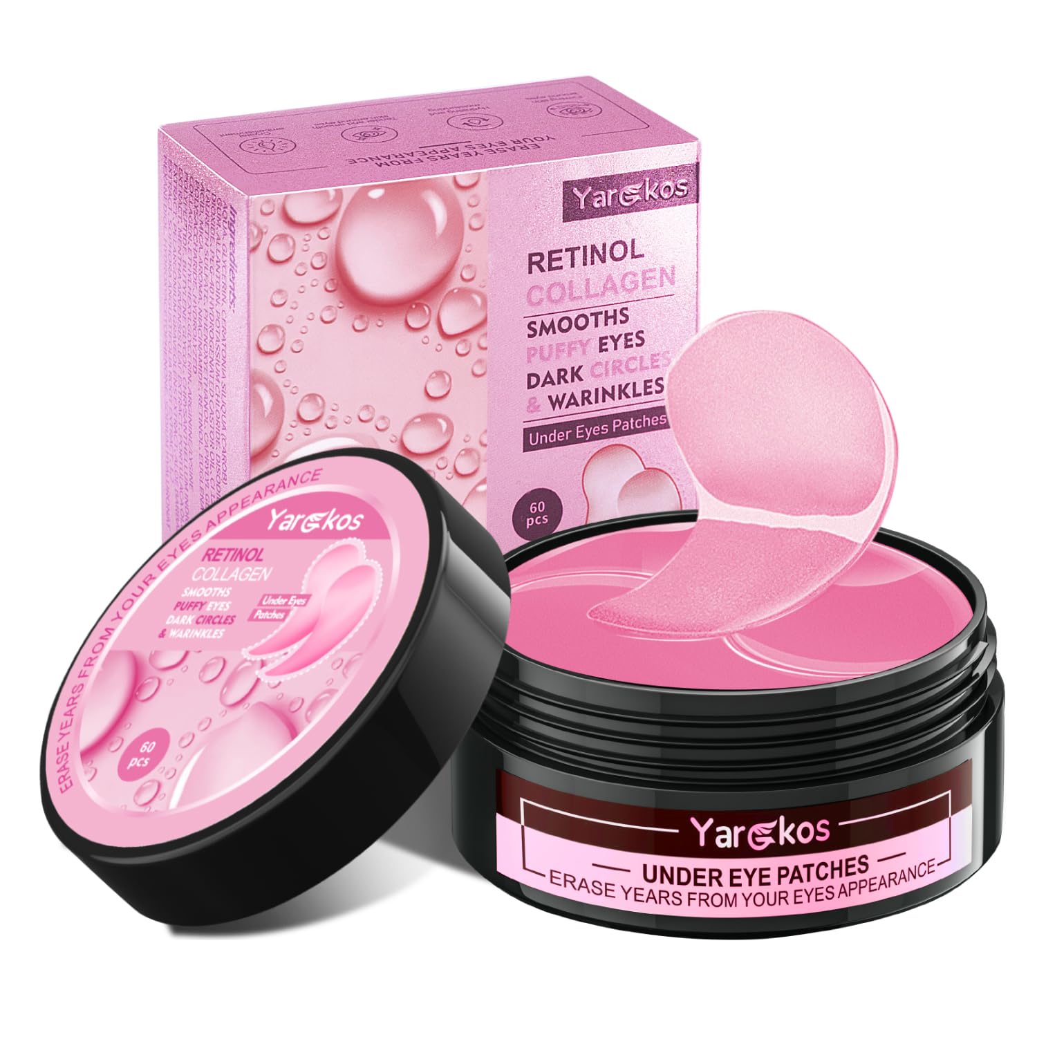 Detalle de Kollagen Augenmaske Deep Hydration 60 Stk.