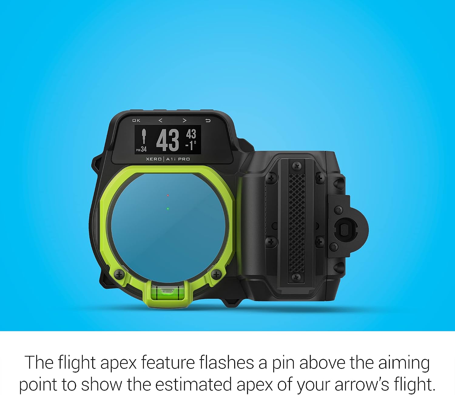 Detalle 2 de Garmin Xero A1i PRO Bow Sight – Right-Handed Auto-Ranging Digital Aim with Microadjustments