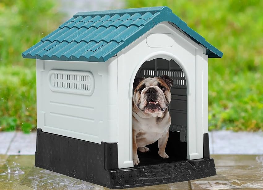 Thumbnail 4 de Lanco Caseta para Perros Grandes 105×89×98 cm