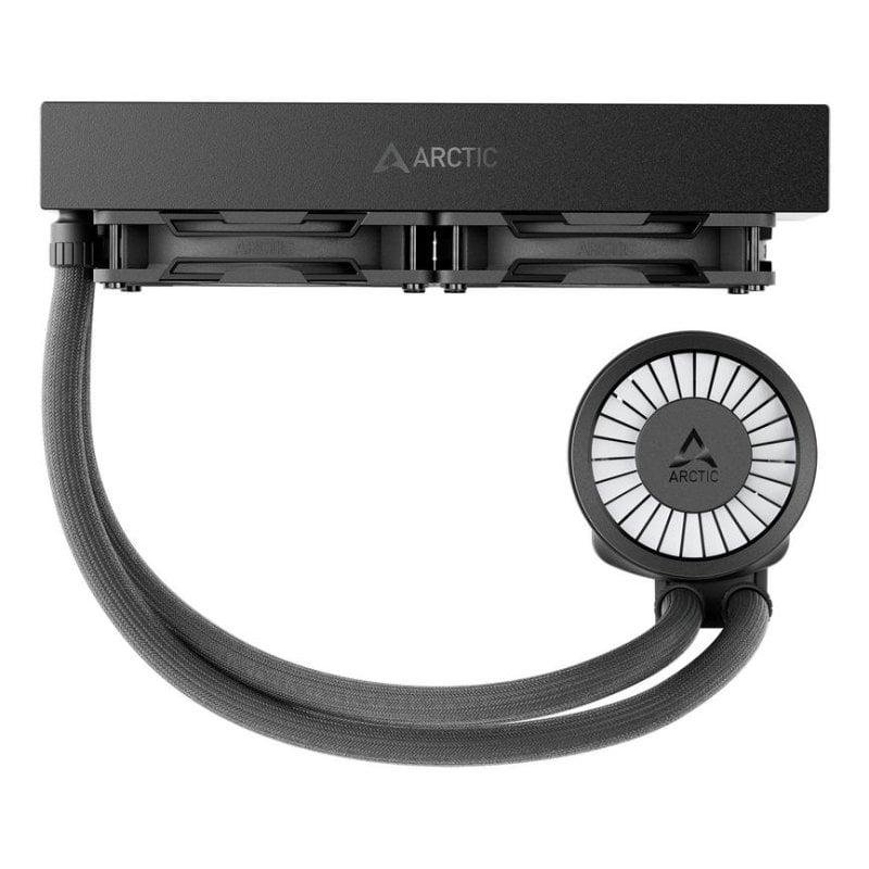 Detalle 2 de Arctic Liquid Freezer III Pro 240mm | Refrigeración líquida A‑RGB con dos ventiladores de 120 mm