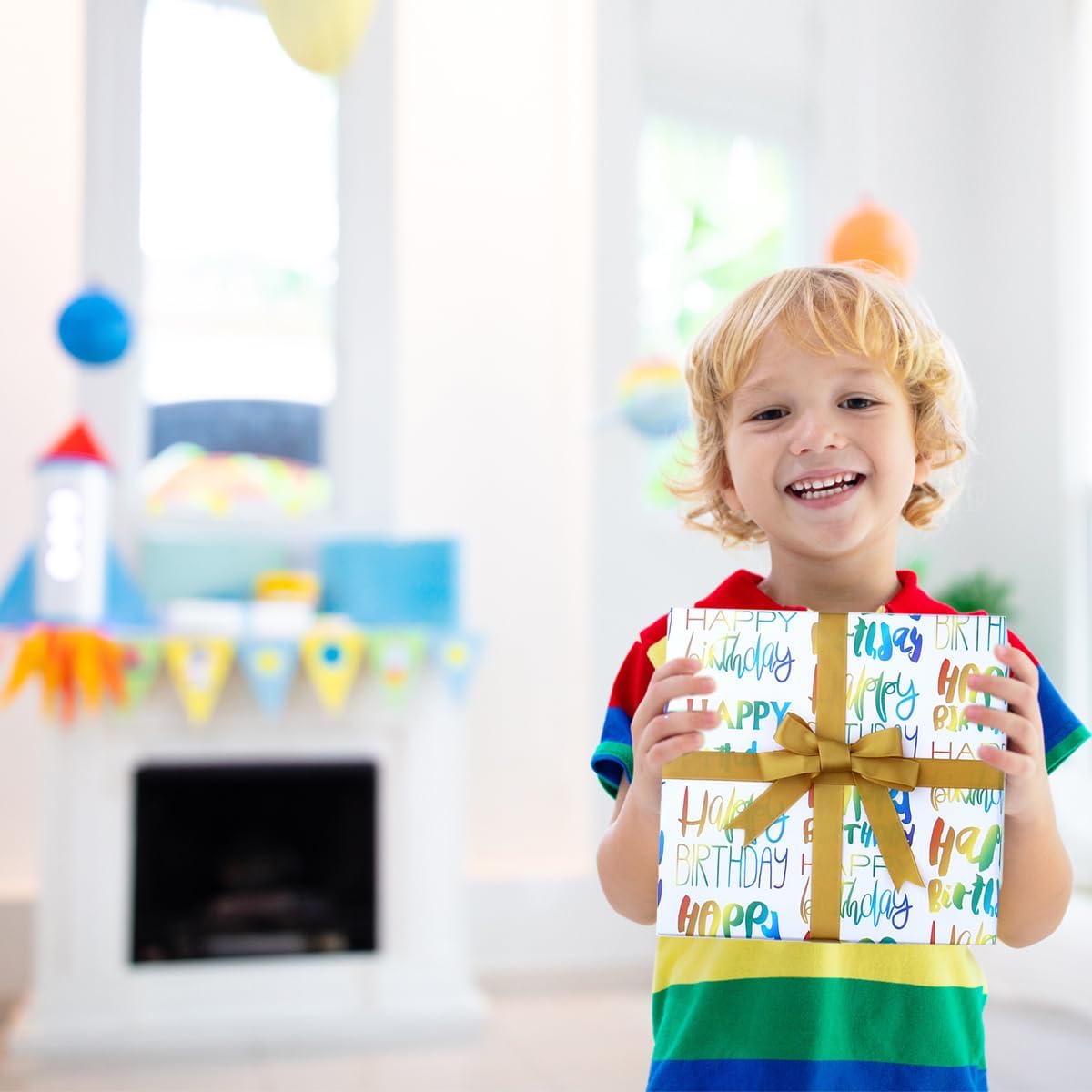 Thumbnail 5 de 12 Sheets Birthday Wrapping Paper 50x70cm