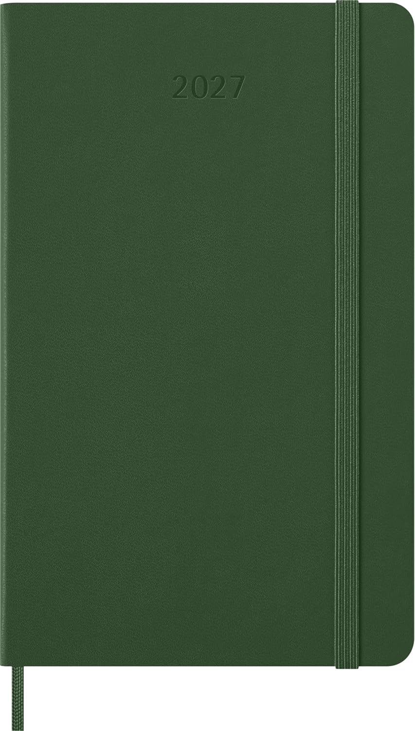 Thumbnail 3 de Moleskine DHK1512WN3Y27 Weekplanner 2027, hardcover, 13 x 21 cm, mirtegroen
