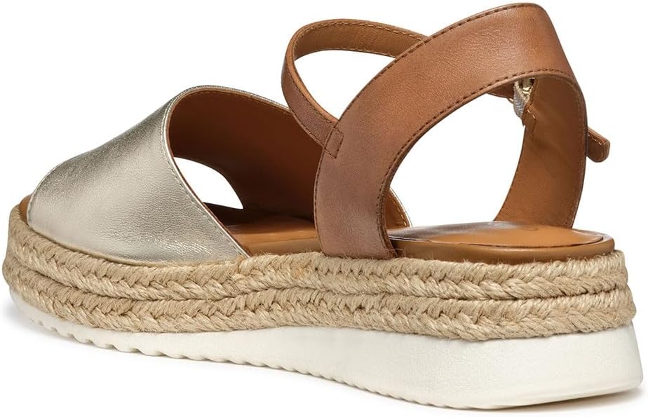 Thumbnail 6 de Geox D Eolie C Sandalo piatto Donna: leggerezza e comfort con fibbia regolabile