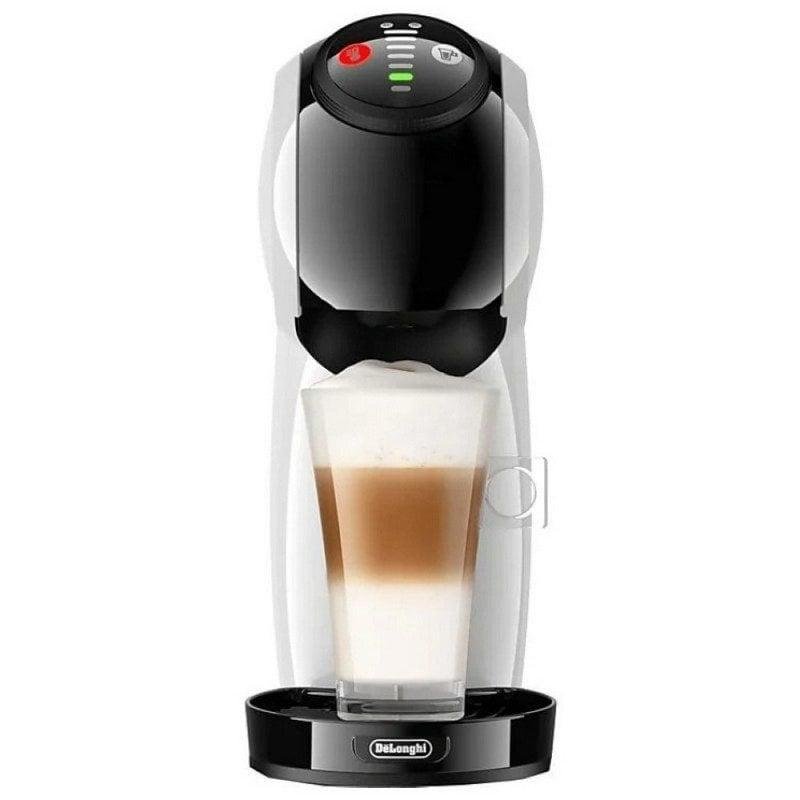 Detalle de DeLonghi Genio S cafetera cápsulas 15 bares blanca