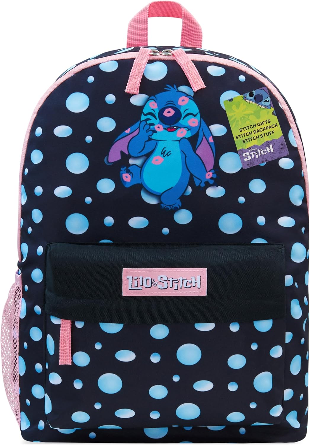 Detalle de Disney Stitch mochila niña con espalda acolchada